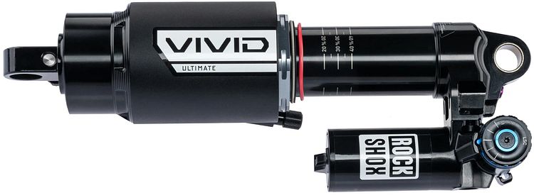 RockShox Federbein Vivid Ultimate RC2T 230 mm x 65 mm schwarz Befestigung: Shaft No Bushing, Body Stan