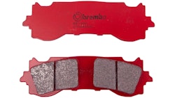Brembo Bremsbelag Typ SA, Sintermetall mit ABE, Bremsbelag "07HO65"