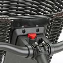 Vorschaubild KLICKfix Korb Structura Oval 16 l schwarz braun braun
