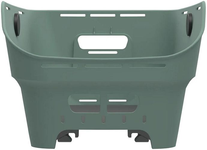 Basil Cento Neo WSL Schultaschenkorb grün,silber