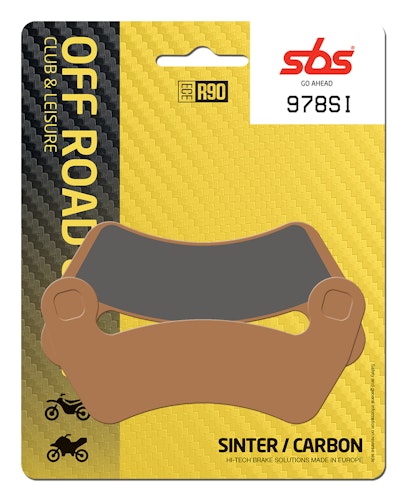 SBS Bremsbelag 978SI Offroad Sinter