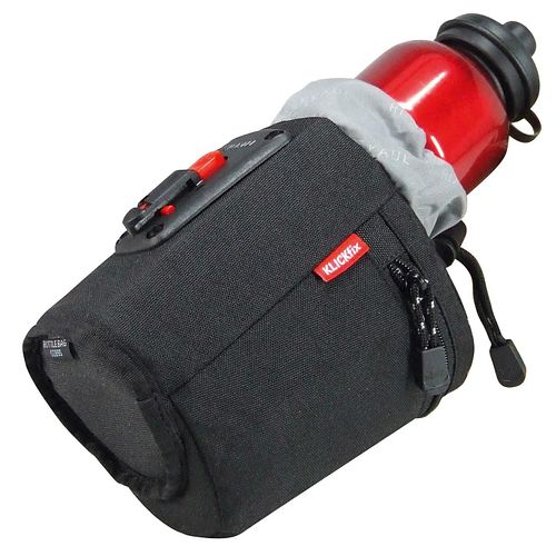 Rixen & Kaul Satteltasche Micro Bottlebag schwarz / grau