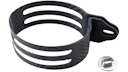 Vorschaubild LeoVince Halteschelle 4A Oval 125mm x 95mm, für X3 Schalldämpfer, Halteschelle "X3" Carbon