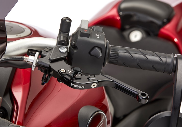 PROTECH  Hebel Kupplungshebel Sport Alu & Stahl Schwarz  für KTM 790 Duke, 890 Duke,  890 Duke GP