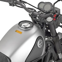 Givi Spezifische Metallflansch zur Befestigung der Tanklock-Taschen Benelli Leoncino 5