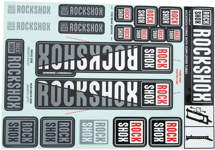 RockShox Dekorsatz