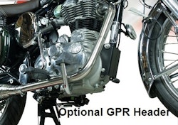 GPR Mittelrohre Royal Enfield Himalayan 410 2017/2020 e4 D.42.5 DECATALIZZATORE DE