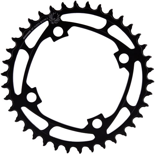 SRAM Kettenblatt X-Sync 2 38 Zähne schwarz Stahl
