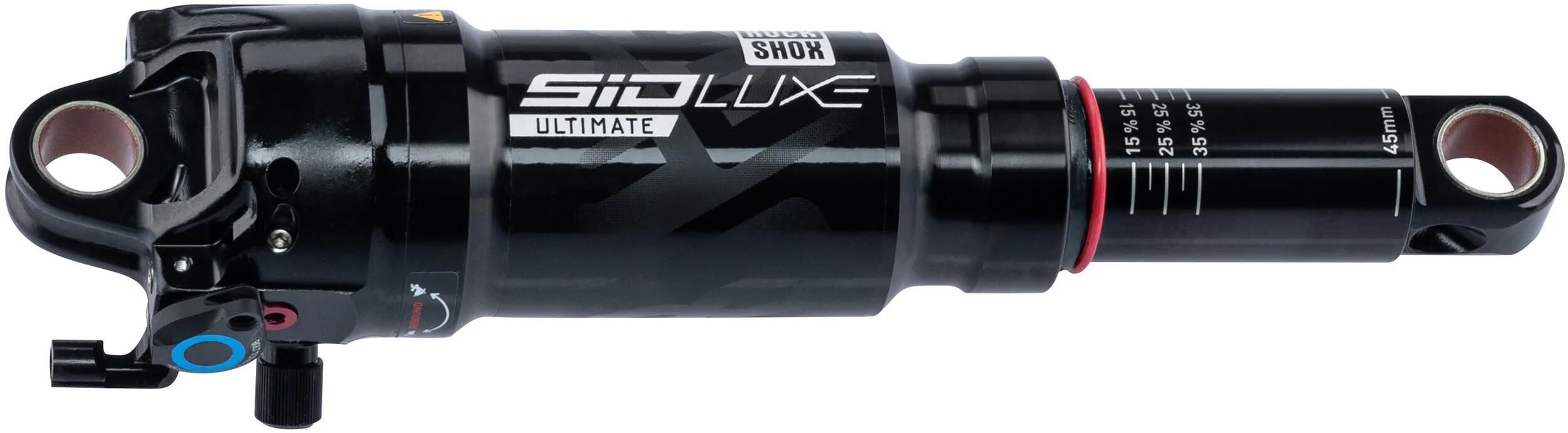 RockShox Federbein SIDLuxe Ultimate 3P 190 mm x 45 mm schwarz SoloAir, Body Standard, inkl. Hardware (
