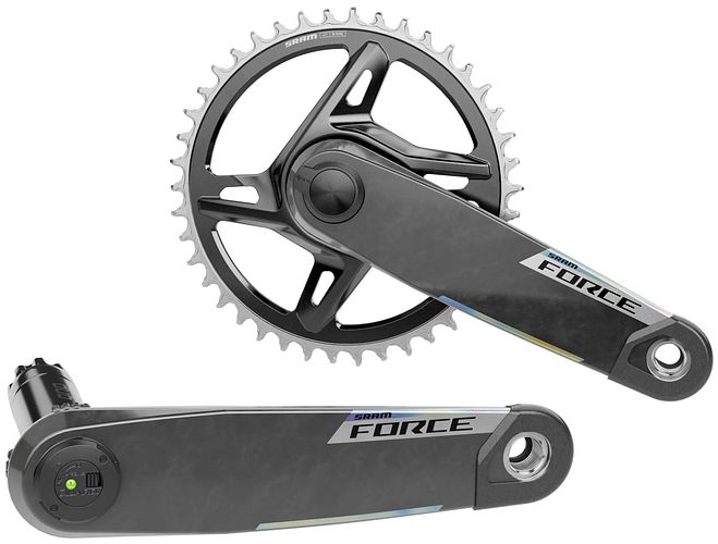 SRAM Kettenradgarnitur Force 1 XPLR AXS E1 Force 1 XPLR AXS E1 schwarz