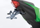 Vorschaubild PROTECH Kennzeichenhalterset inkl. Reflektor und Kennzeichenbeleuchtung X-SHAPE 125ccm - 7240002