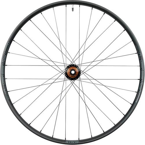 Stan's Laufrad CREST MK4 27,5 Zoll schwarz/grau VR, 6-Loch Scheibenbremse, 15 x 110 mm