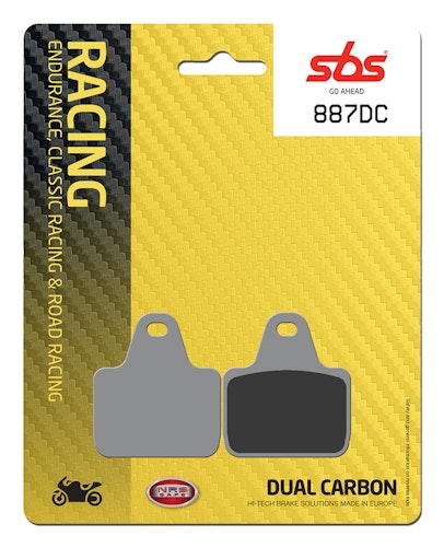 SBS Bremsbelag 887DC Road Racing Dual Carbon