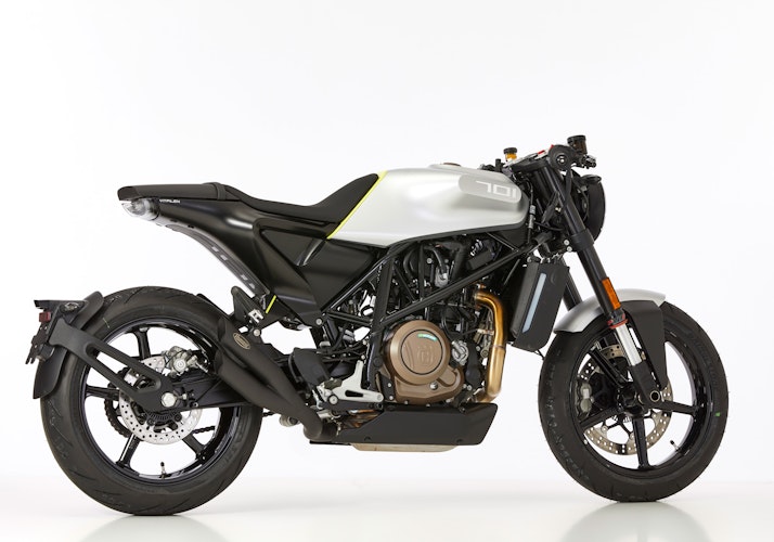 HURRIC SLIP-ON Schalldämpfer Pro 2 Edelstahl beschichtet für HUSQVARNA Svartpilen 701,Vitpilen 701