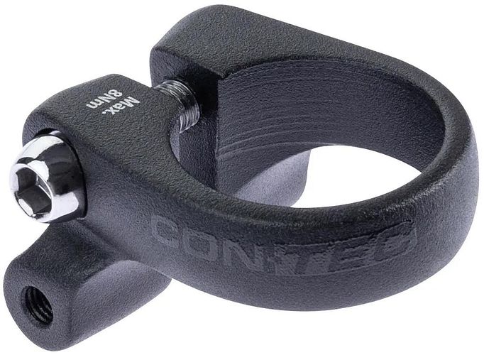 CONTEC Sattelklemmschelle Rack Support 34,9 mm schwarz