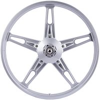 TranzX Hinterrad MF05 silber