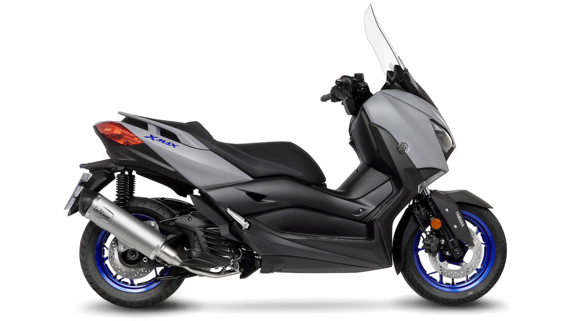 LeoVince Komplettanlage Edelstahl SBK LV ONE EVO für YAMAHA X-MAX 125/TECH MAX mit Katalysator