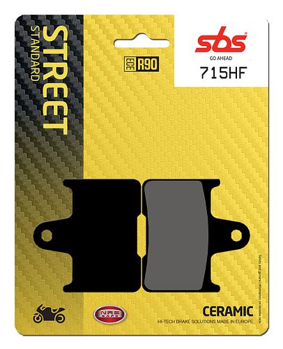 SBS Bremsbelag 715HF Street Ceramic