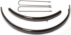 EXCELSIOR Schutzblech-Set Swan Retro 26 Zoll braun