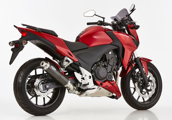 HURRIC Slip on Ersatzdämpfer Supersport für HONDA CB500F