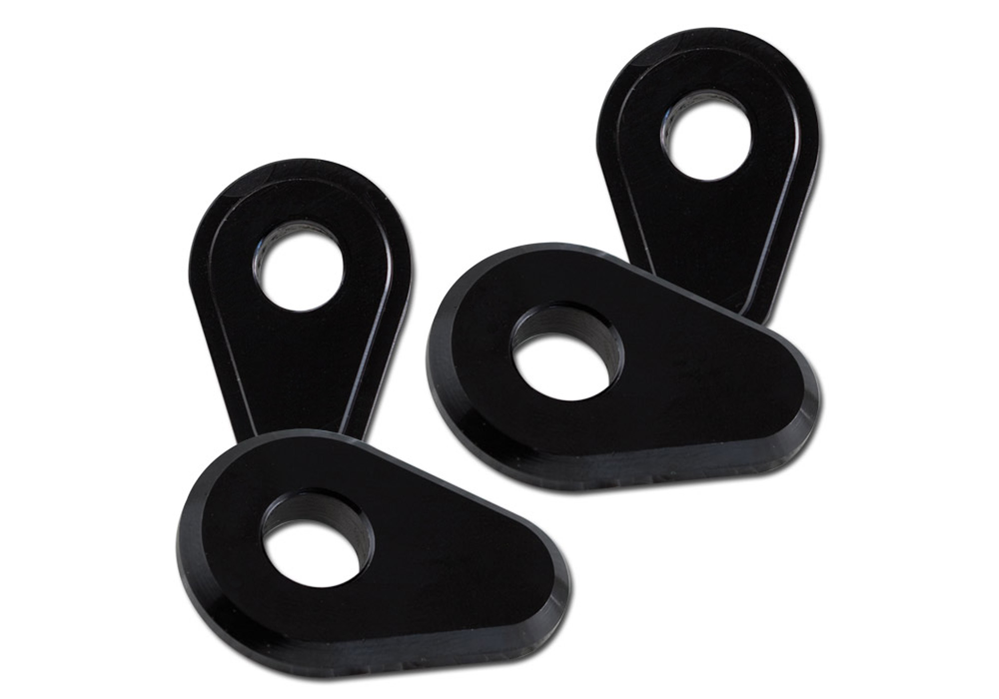 PROTECH Universal Indy Spacer für diverse Yamaha Modelle Spiegel & Blinker Schwarz  für YAMAHA MT-07,  MT-07 Automatik (Y-AMT),  MT-09 / SP