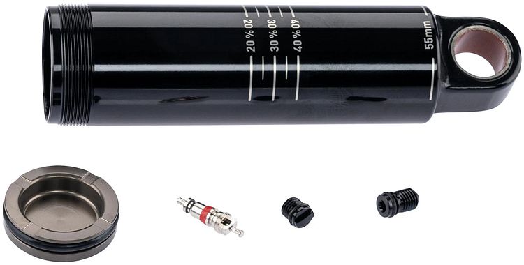 RockShox Dämpfergehäuse Deluxe 55 mm Hub schwarz