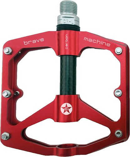 Brave Pedal Freeride Carbon rot