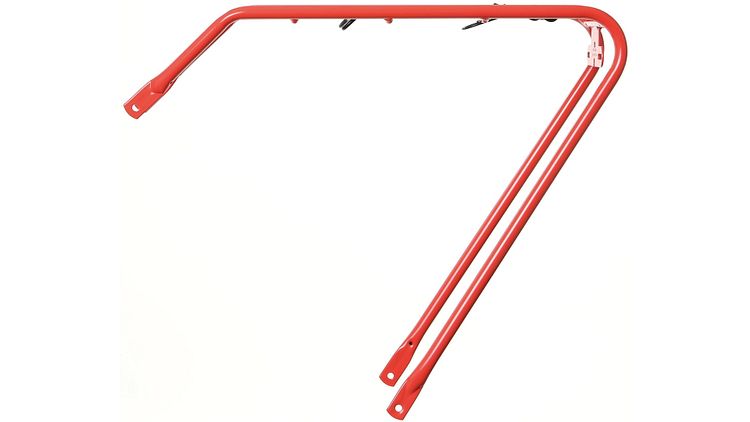 Victoria Gepäckträger 28 Zoll rot Retro 55 cm Stahl