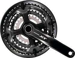 Shimano Kettenradgarnitur Deore XT FC-T8000 170 mm schwarz