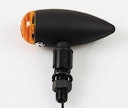 Vorschaubild HIGHSIDER smart Micro-Bullet Glühlampen Blinker Gehäuse Schwarz / Linse Orange (Paar), Vorn & Hinten