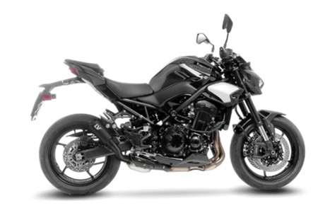 LEOVINCE Slip-On Schalldämpfer SBK LV-10 Full Black für Kawasaki Z900