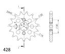 Vorschaubild Supersprox Ritzel 428 17Z