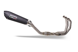 GPR Komplettauspuffanlage Triumph Daytona 660 2023/2025 GP EVO4 BLACK TITANIUM FS