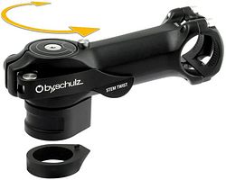 by,schulz Vorbau Stem Twist SDS 75 mm schwarz