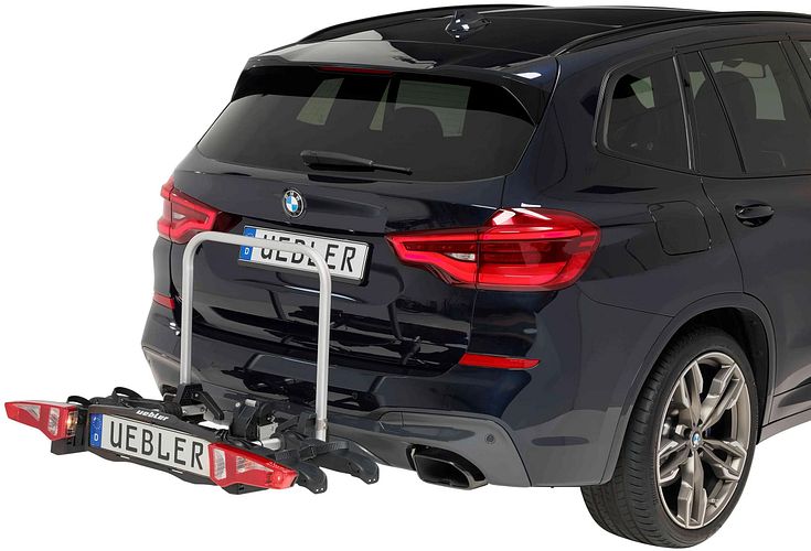 Uebler Heckträger F24 schwarz, silber
