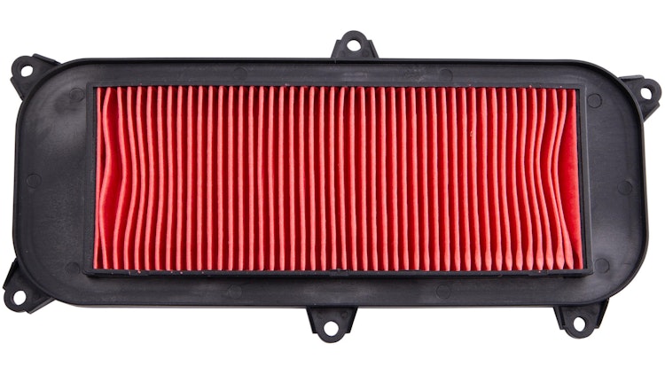 Spec-X Luftfilter 270×105 mm Schwarz/Rot