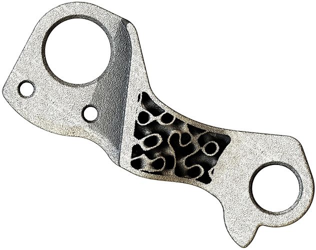 Silca Schaltauge Shimano Trek silber