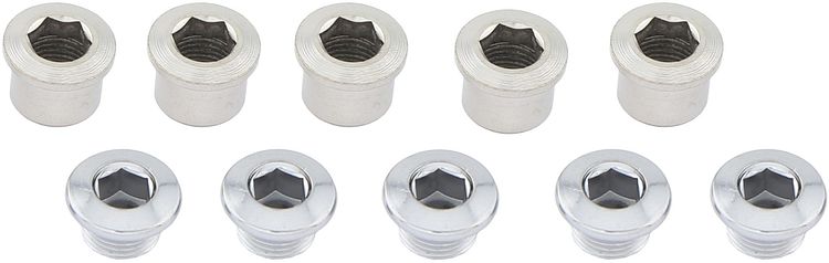 Stronglight Kettenblattschraube 5 Stück silber