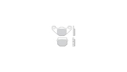 Brembo Bremsbelag Typ CC, Carbon/Keramik mit ABE, Bremsbelag "07026" Satz