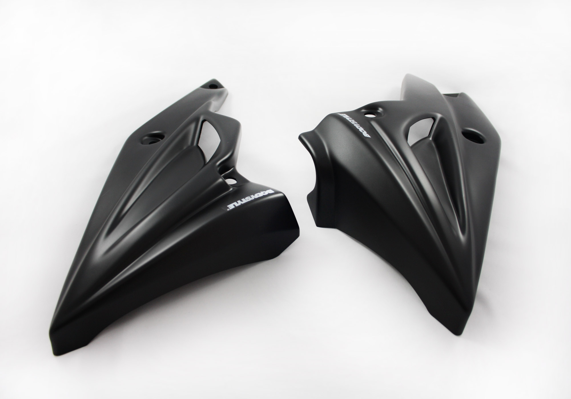 BODYSTYLE Sportsline Bugspoiler ABS Kunststoff schwarz-matt für KAWASAKI Z900 