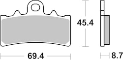 SBS Scooterbelag 231HF Street Ceramic