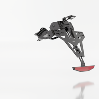 HIGHSIDER pro Kennzeichenhalter Akron-RS Yamaha