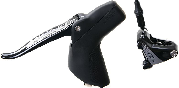 SRAM Scheibenbremse Rival 22/Rival 1 links hinten Flat Mount