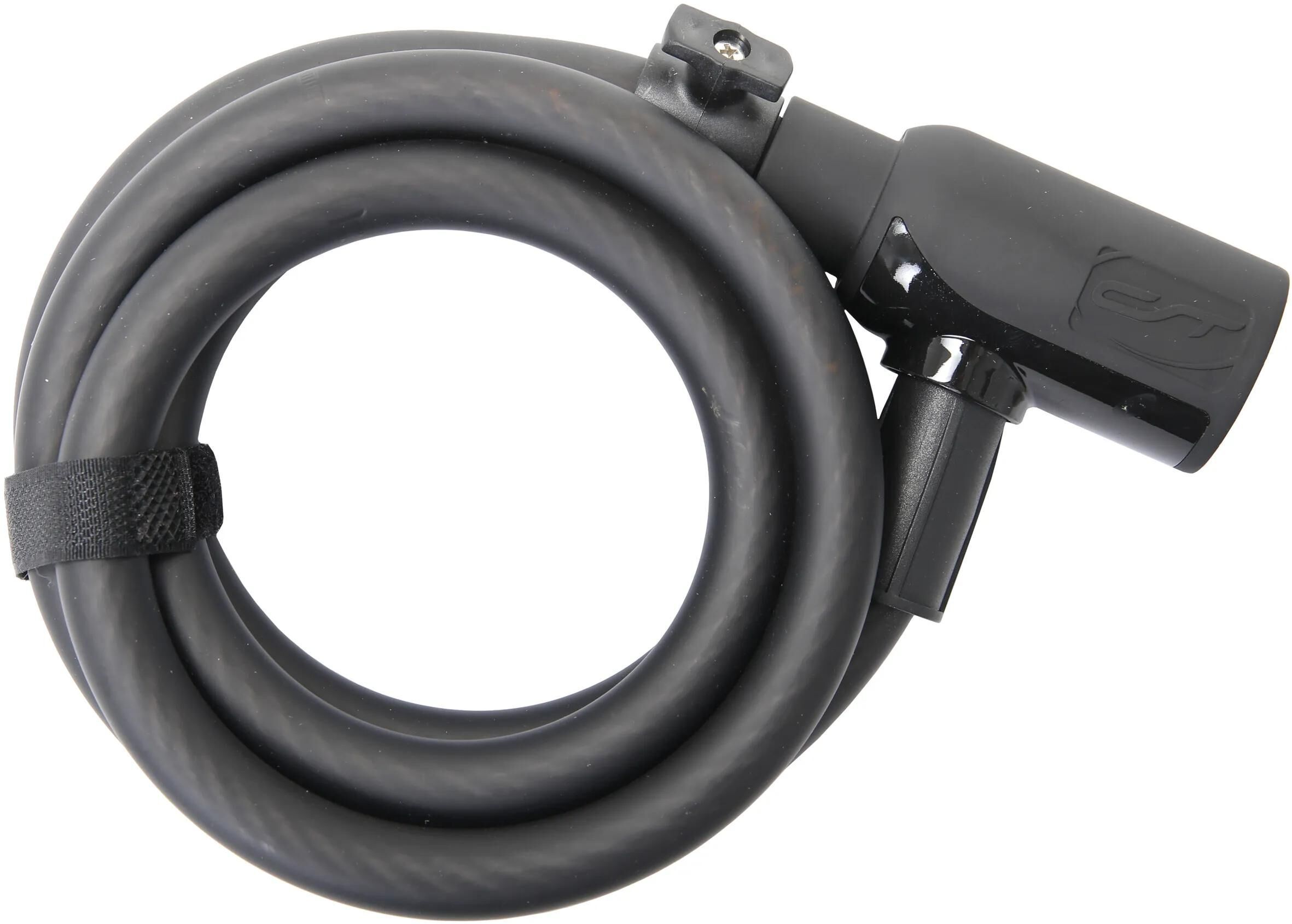 CONTEC Spiralkabelschloss PowerLoc schwarz