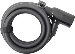 CONTEC Spiralkabelschloss PowerLoc schwarz