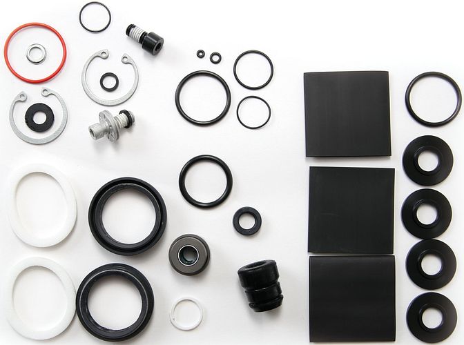 RockShox Service-Kit Full Team schwarz/weiß