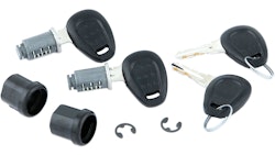 Kappa Schlüssel-Set 4 Schlüssel Schwarz