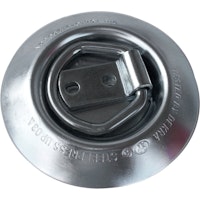 Zurrmulde Aufbau Tellerform, 250 daN, Höhe 13 mm