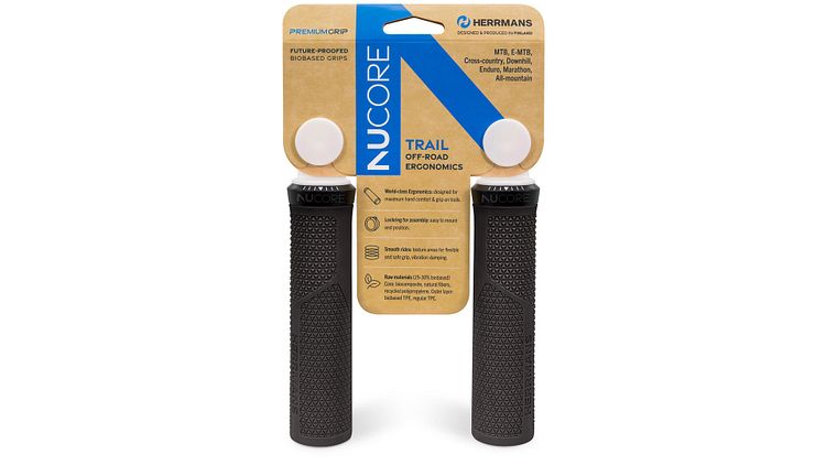 Herrmans Griff Nucore Trail 130 mm schwarz peak