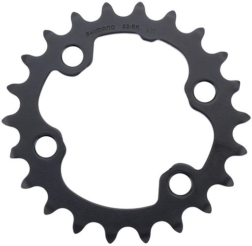 Shimano Kettenblatt CUES 22 Zähne schwarz